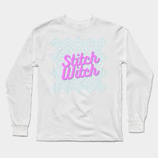 Quilt Wit — Stitch Witch Long Sleeve T-Shirt